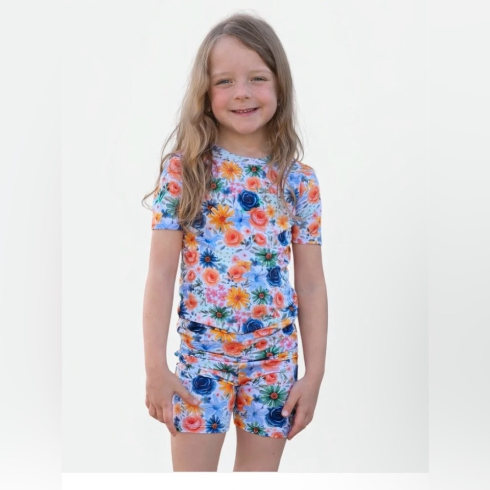 TCB floral bamboo pajamas